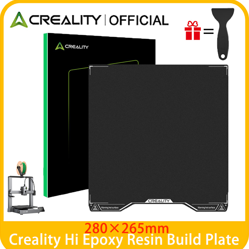 3D Printing Creality - لوحة بناء من الراتنج الإيبوكسي من