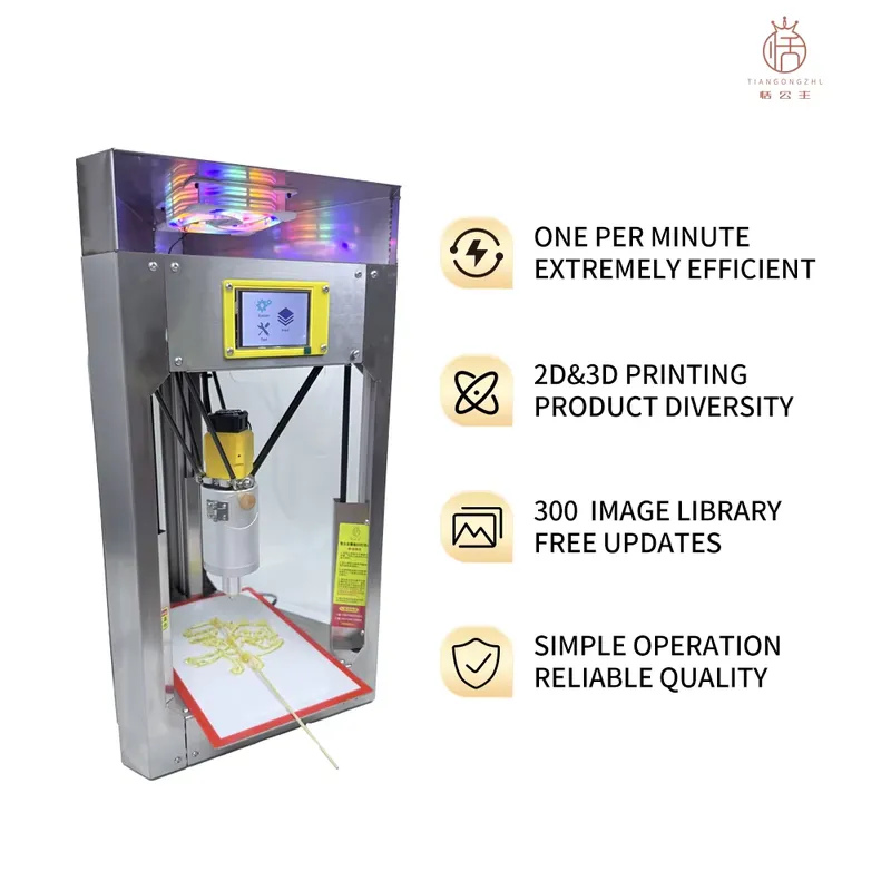 3D Printing Vendors - آلة طباعة ثلاثية الأبعاد للسكر TH3D-170
