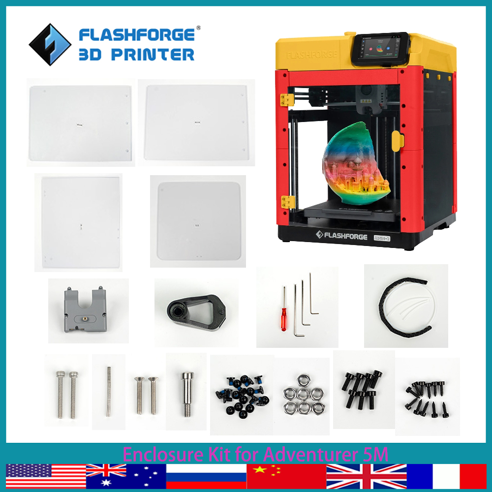 3D Printer Enclosure Frame - مجموعة لوحة الضميمة FLASHFORGE لمجموعة أجزاء