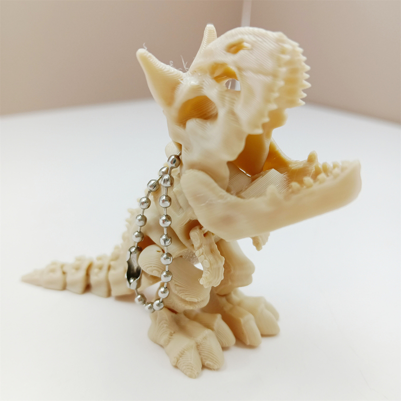 3D Printing Model - نموذج هيكل عظمي ثلاثي الأبعاد لديناصور
