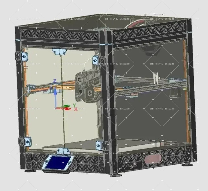 طقم غلاف كامل أحادي الطبقة، تص - مراجعة 3D Printer Enclosure Frame وسعره