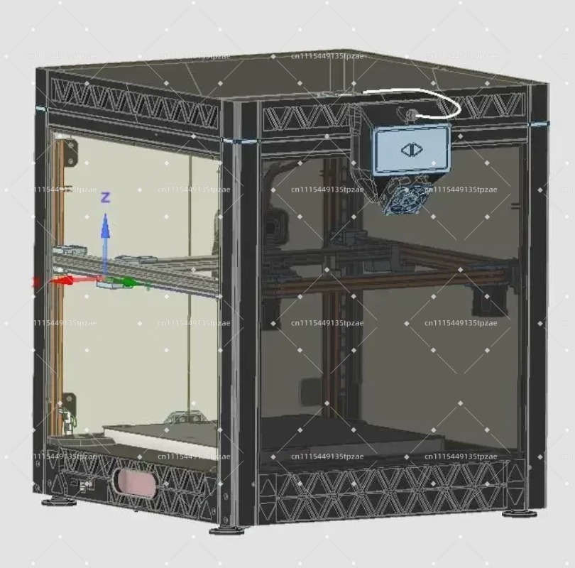 طقم غلاف كامل أحادي الطبقة، تص - مراجعة 3D Printer Enclosure Frame وسعره