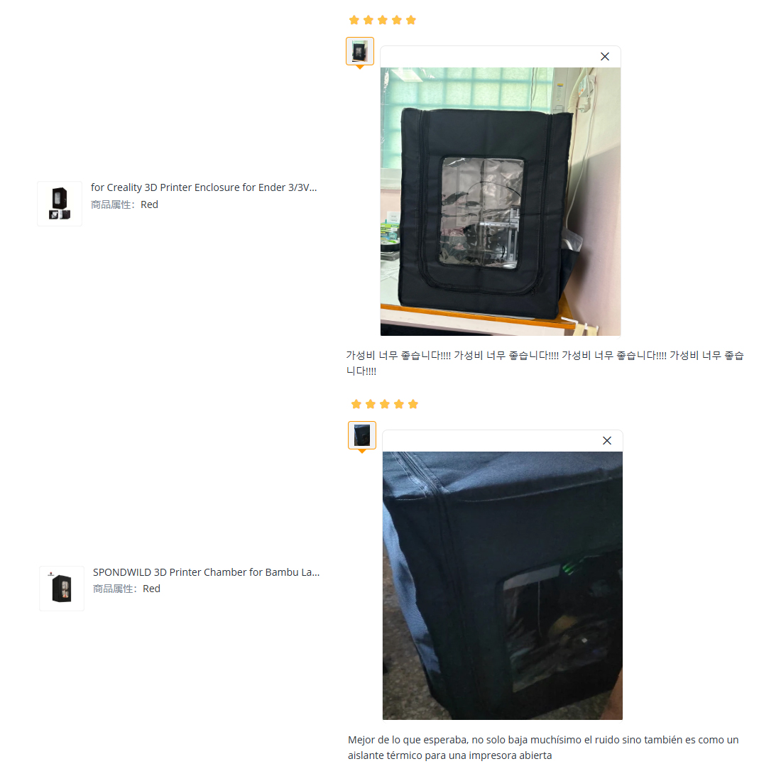 غرفة طابعة SPONDWILD ثلاثية ال - مراجعة 3D Printer Enclosure Frame وسعره