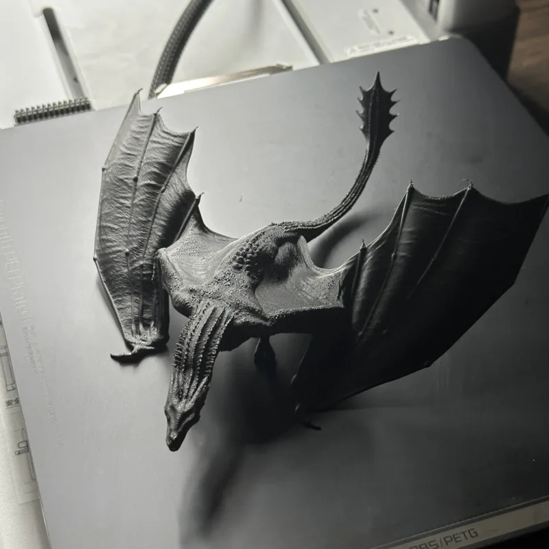تمثال التنين الطائر المطبوع ثل - مراجعة 3D Printing Jobs وسعره