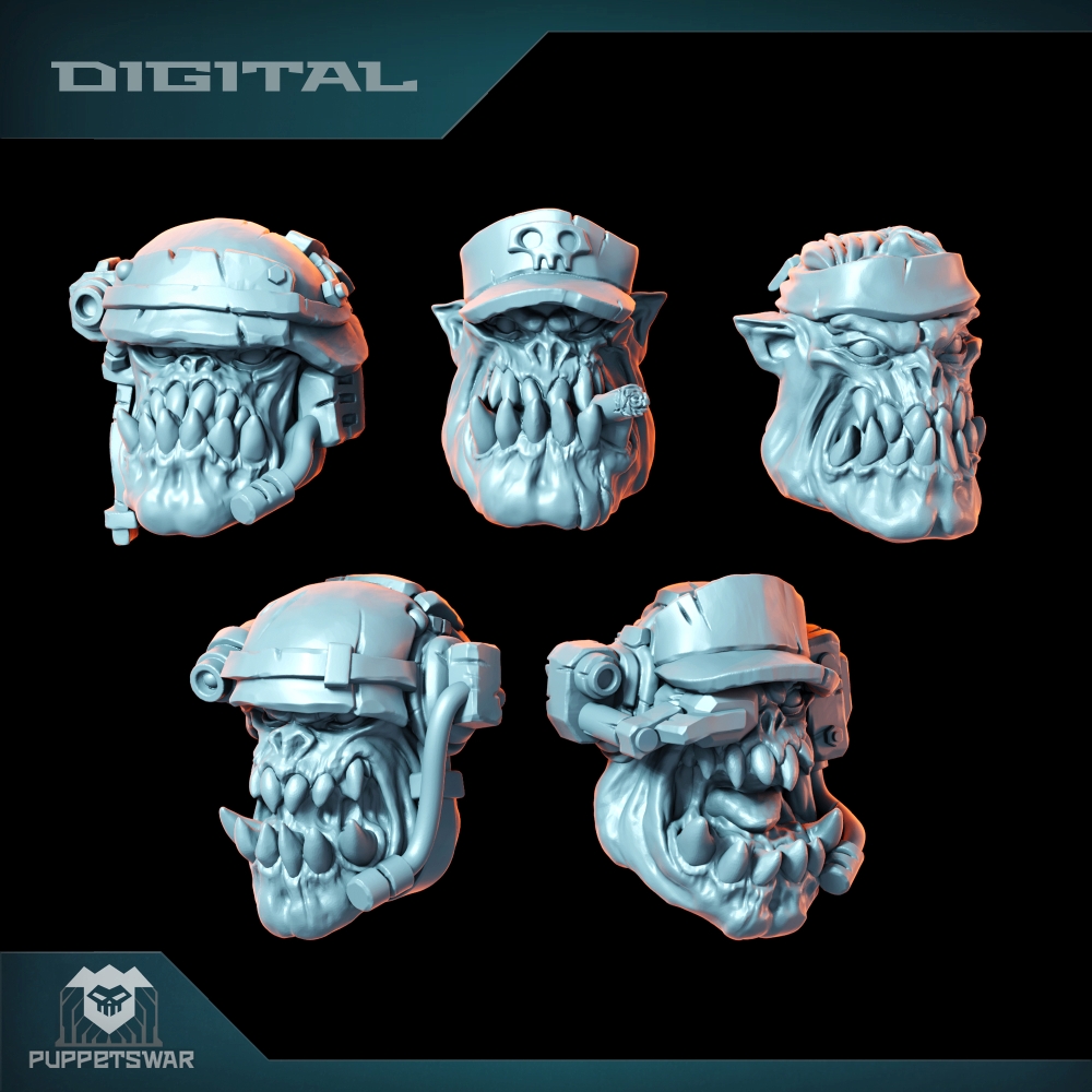 Orc Ultimate Badasses Squad، ش - مراجعة 3D Printing Figure وسعره