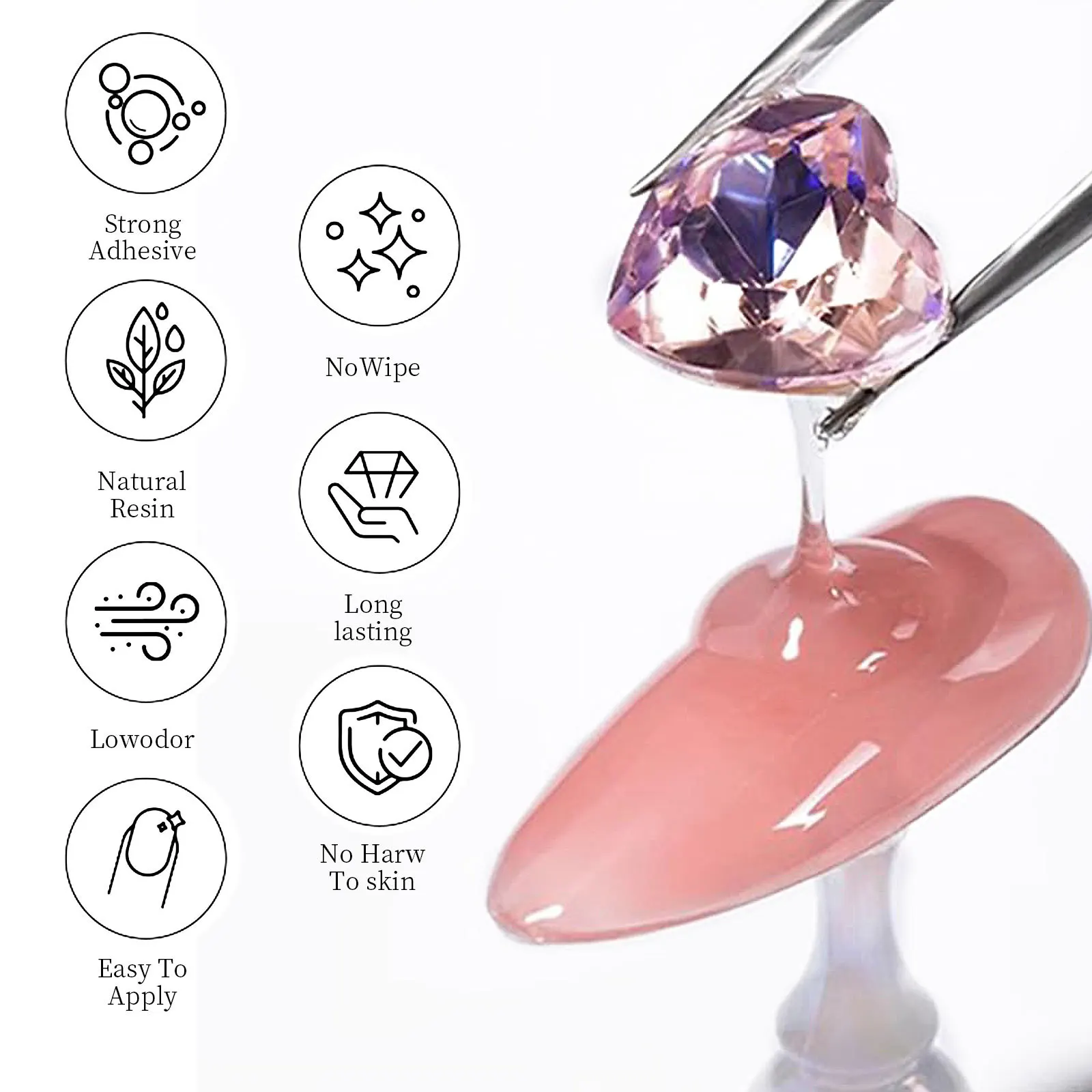 جل غراء حجر الراين للأظافر لتز - مراجعة 3D Printing Jewellery وسعره